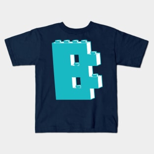 THE LETTER B, by Customize My Minifig Kids T-Shirt